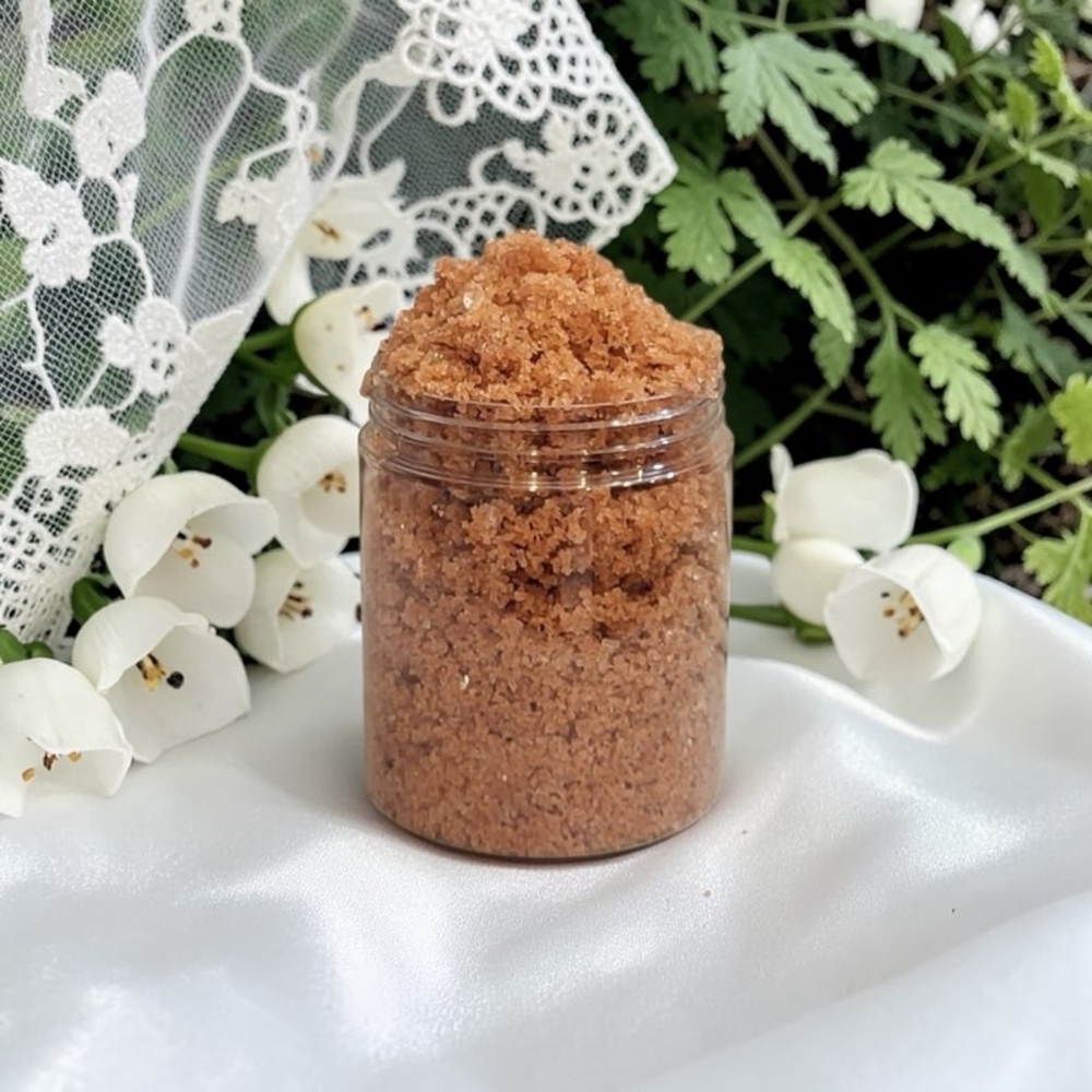 Orchid & Vine Pink Himalayan Salt Scrub Body Exfoliation Lily Of The Valley